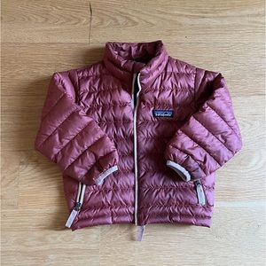 Patagonia Down Sweater Jacket in Pink